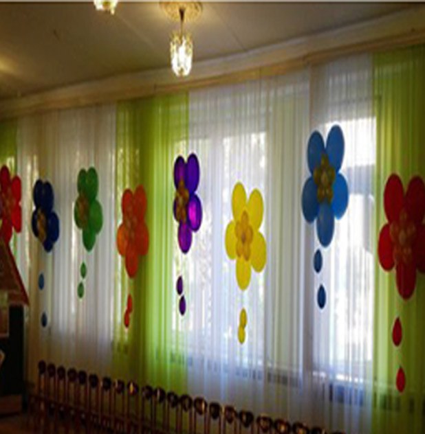 цветы большие настенные